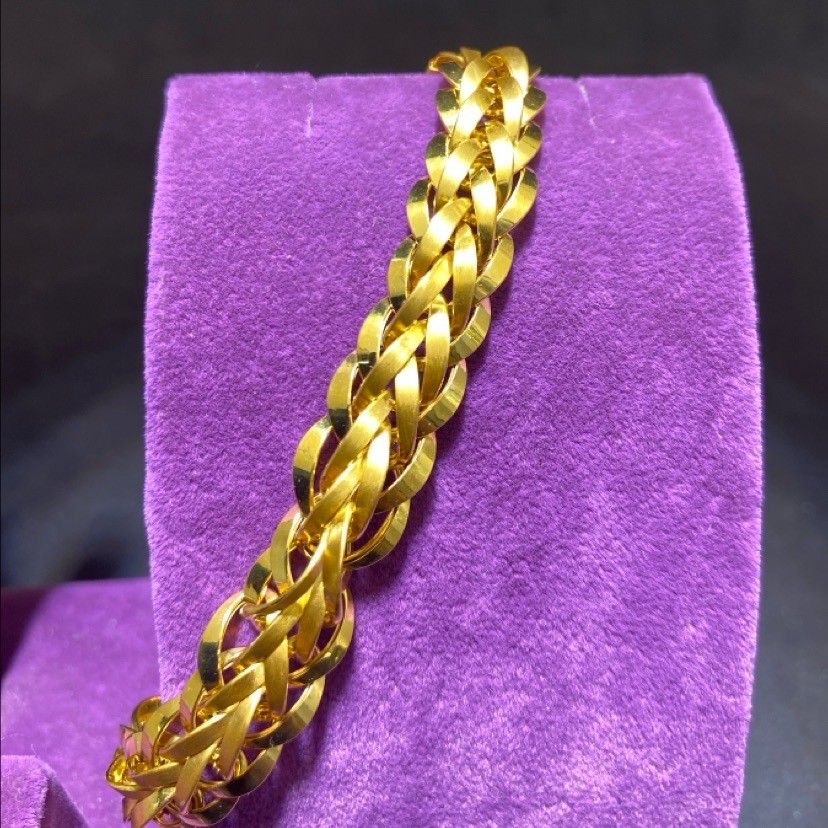 22 Ayar Altın Bileklik Kırkayak 14.90gr 20 - F00039