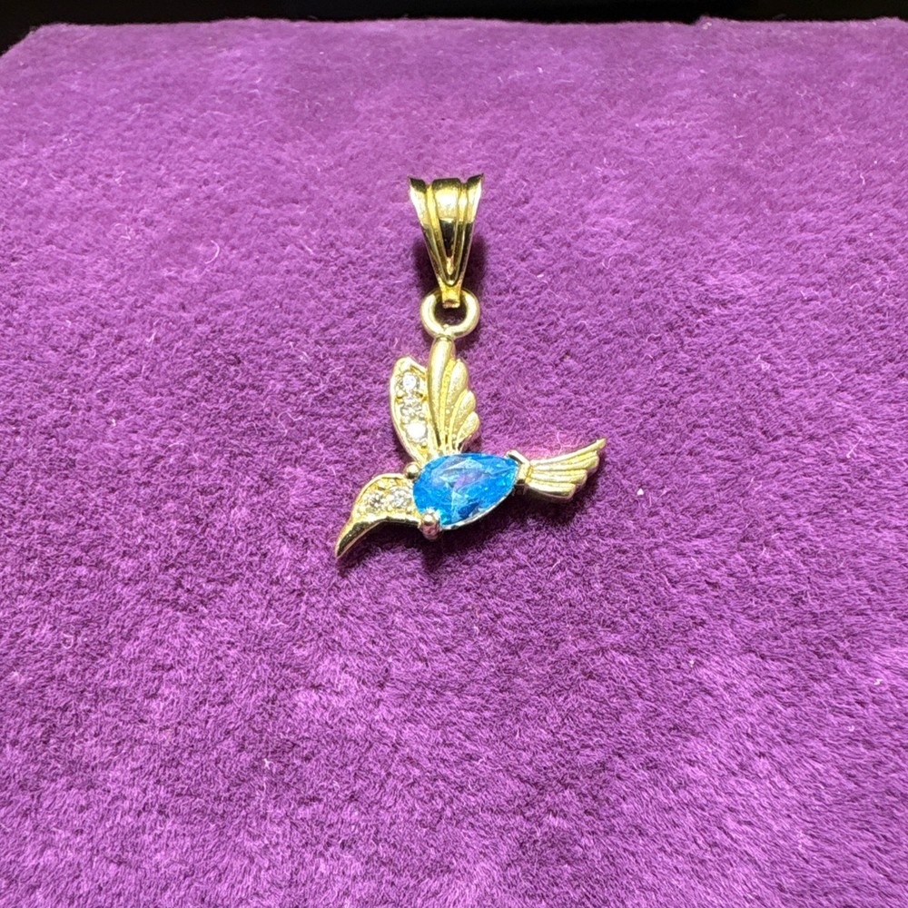 14 Ayar Altın Kolye Kuş 0.89gr - Z00083