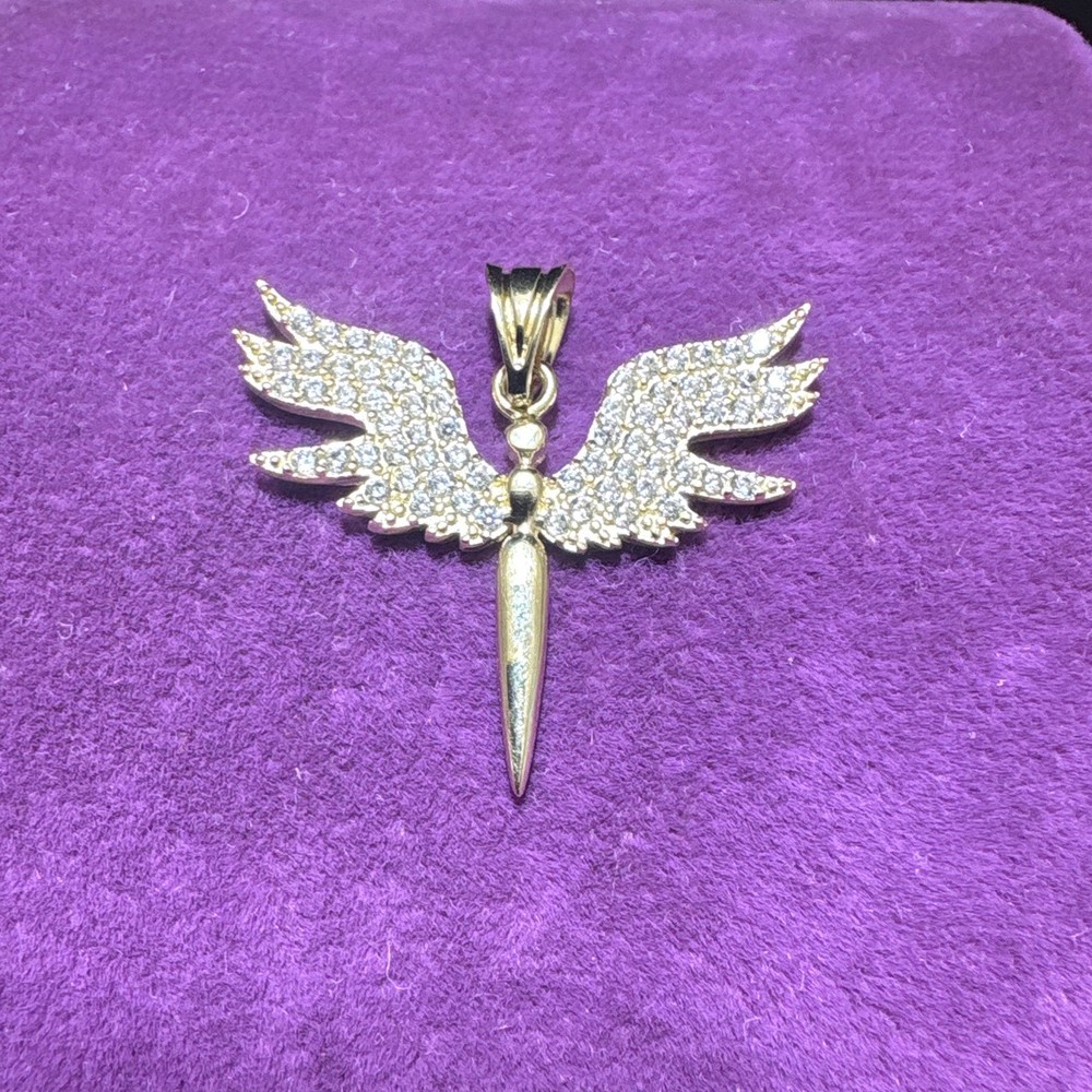 14 Ayar Altın Kolye Melek 1.72gr - Z00085