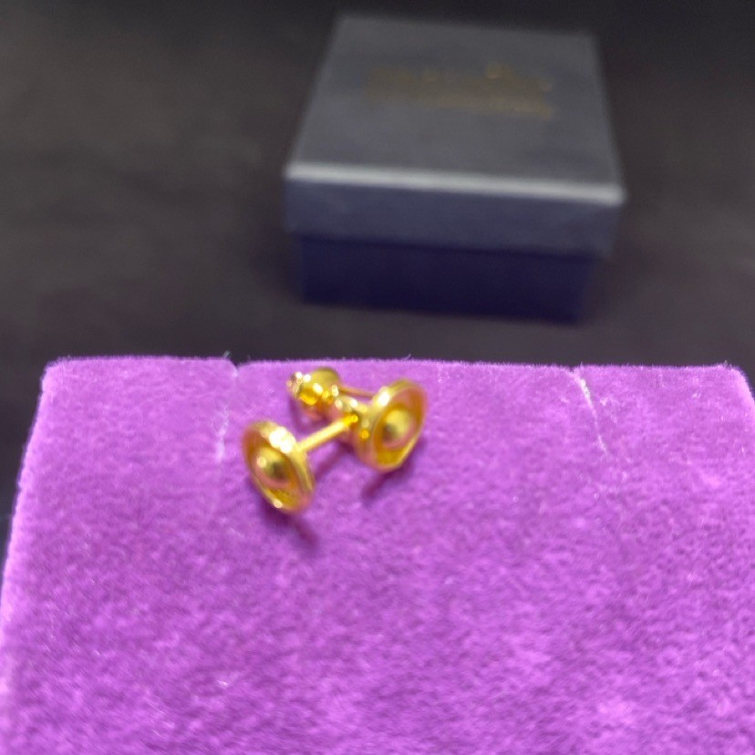 22 Ayar Altın Küpe Klasik 0.87gr - K01056