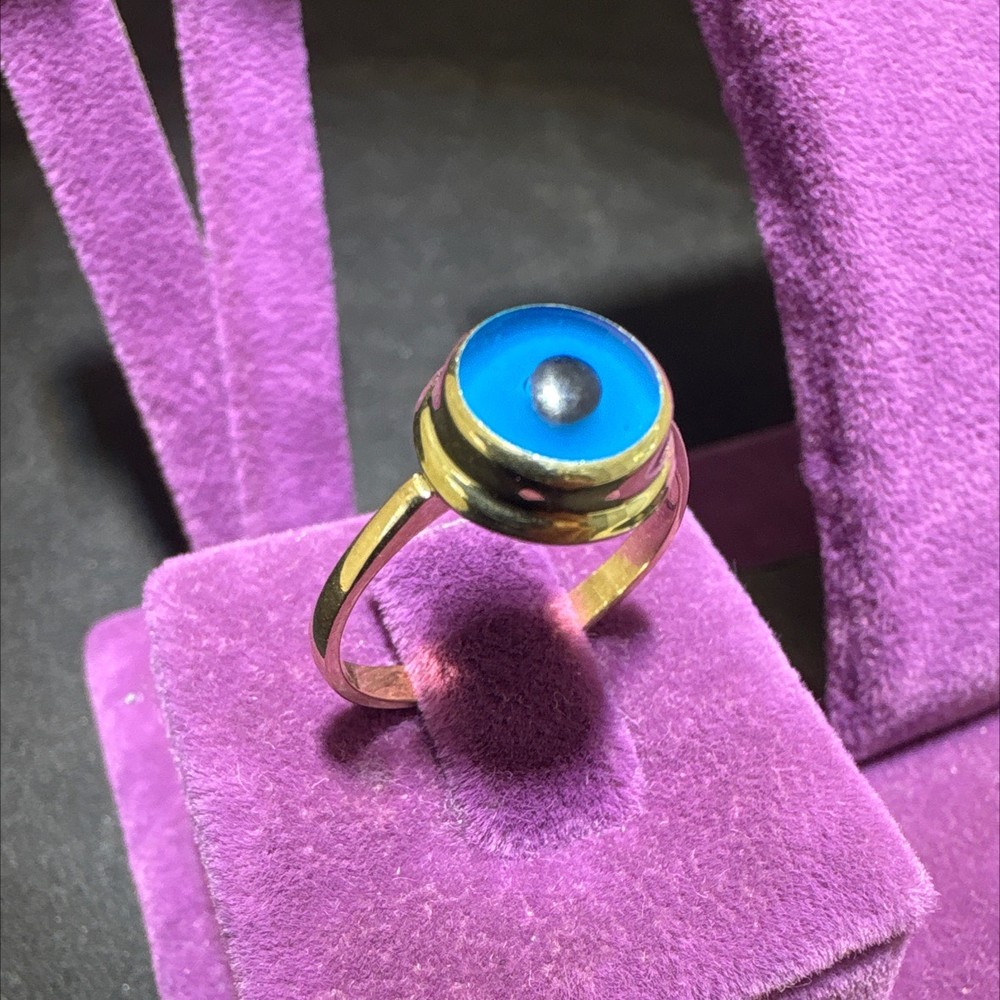 14 Ayar Altın Yüzük göz 2.24gr 16 - Y01109