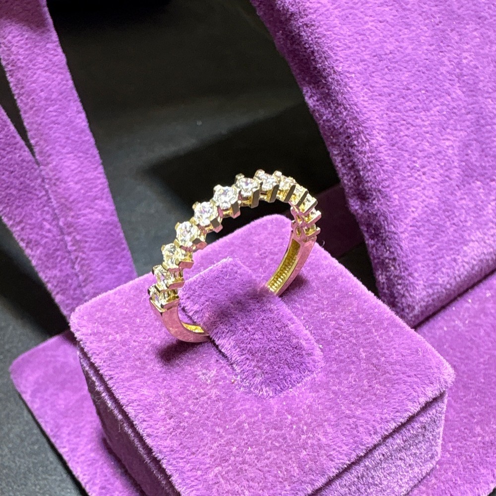 14 Ayar Altın Yüzük yarım tur 1.70gr 15 - Y01113