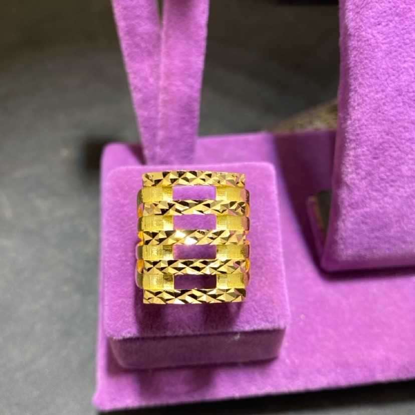 22 Ayar Altın Yüzük Kaburga 6.57gr 18 Numara - Y01117