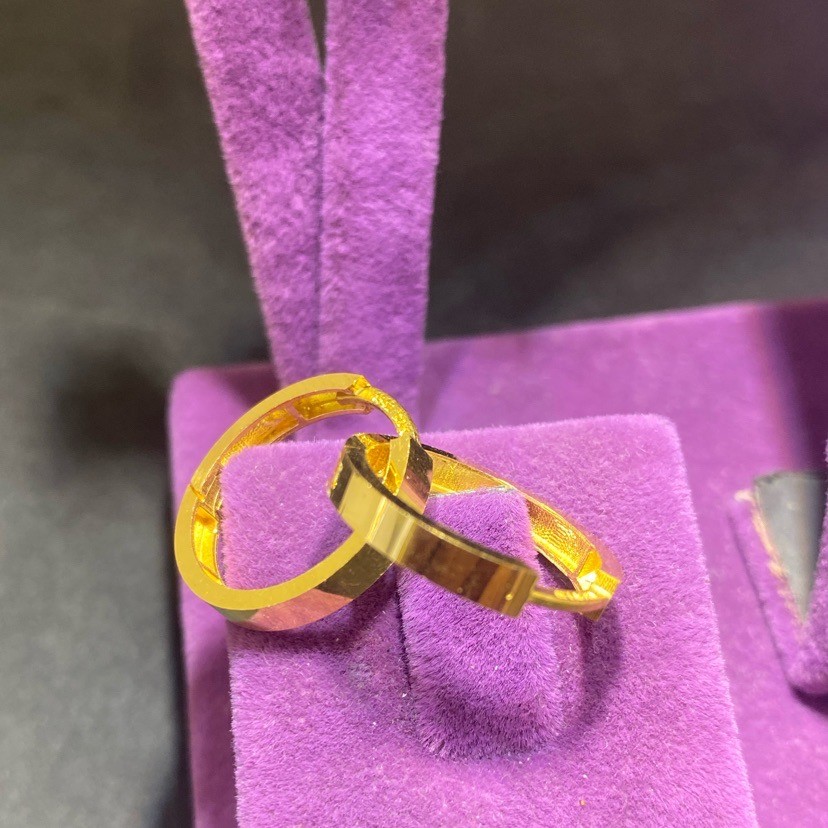 22 Ayar Altın Küpe kalsik 2.41gr - K01061