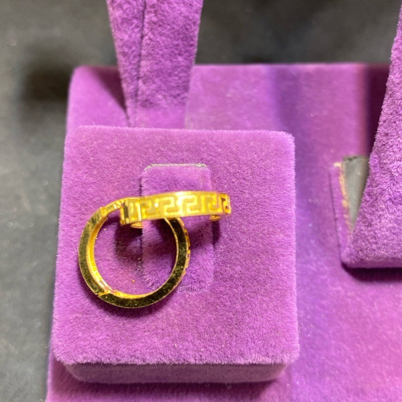 22 Ayar Altın Küpe kalsik 2.77gr - K01067