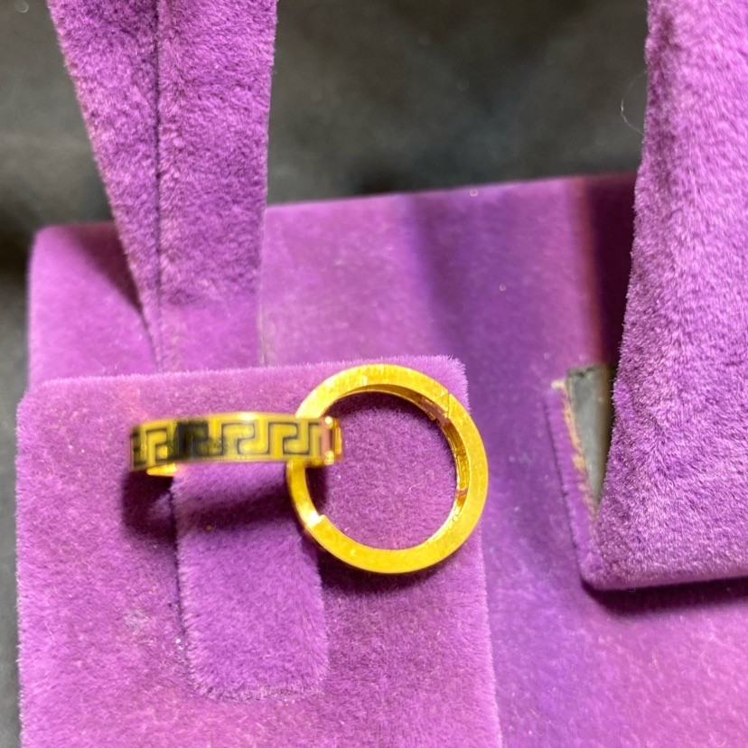 22 Ayar Altın Küpe halka 2.73gr - K01070