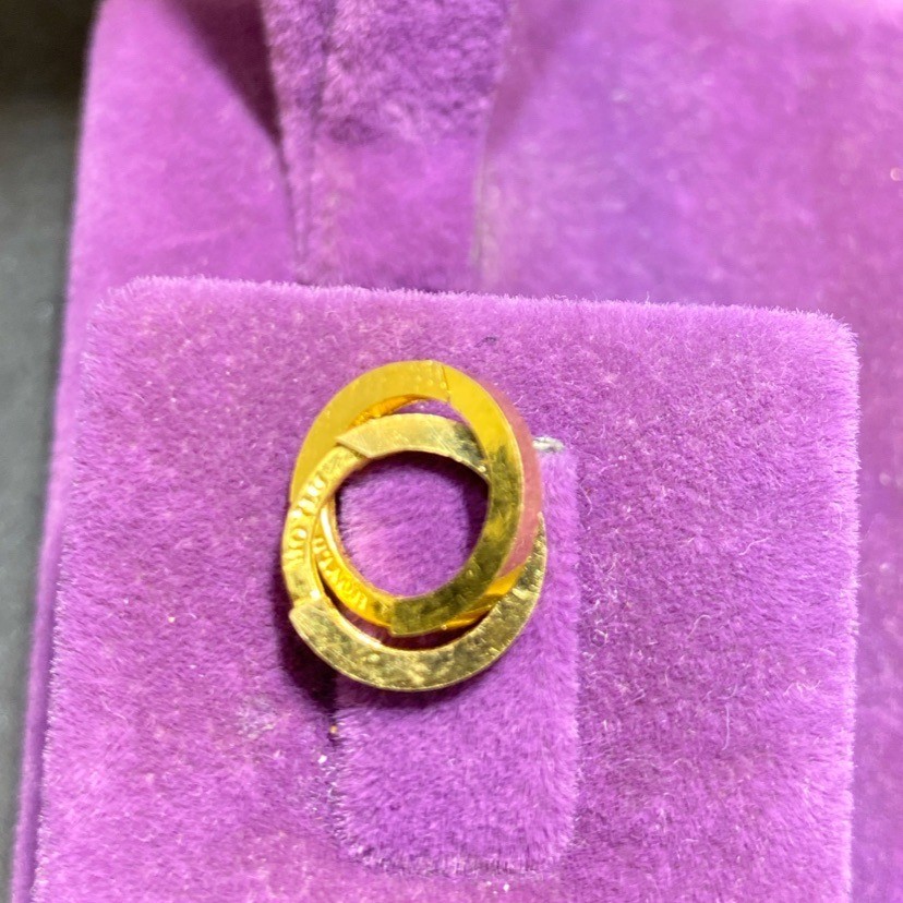 22 Ayar Altın Küpe halka 1.46gr - K01071