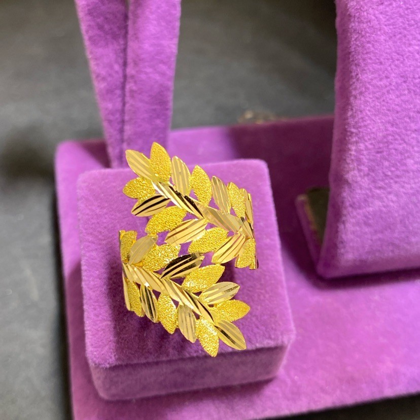 22 Ayar Altın Yüzük Başak Serisi 5.33gr 20 - Y01127