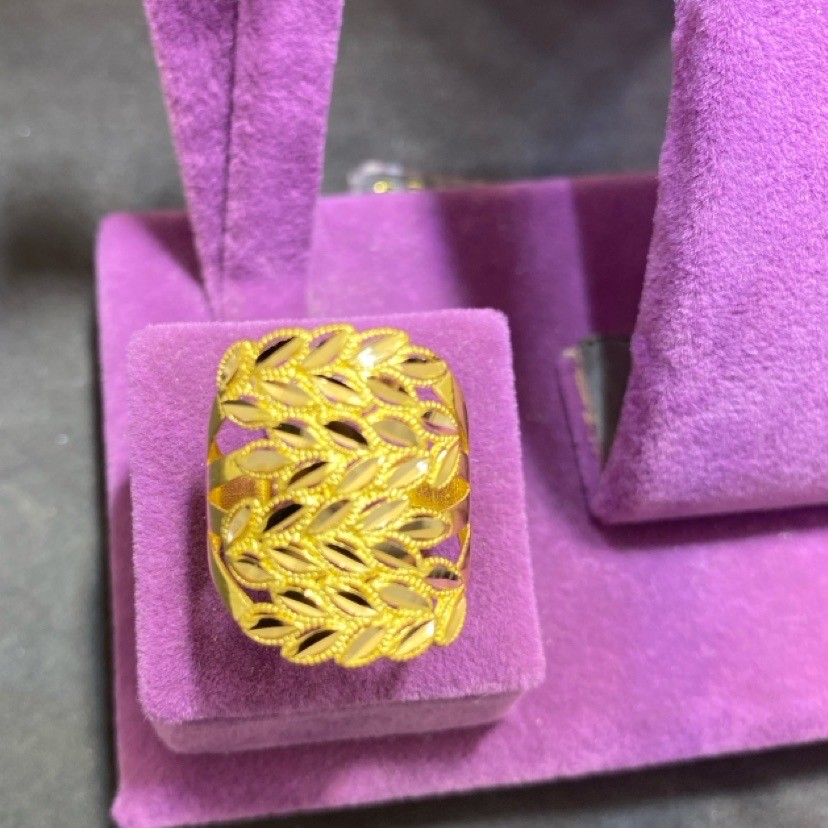 22 Ayar Altın Yüzük Başak Serisi 5.04gr 18 - Y01128