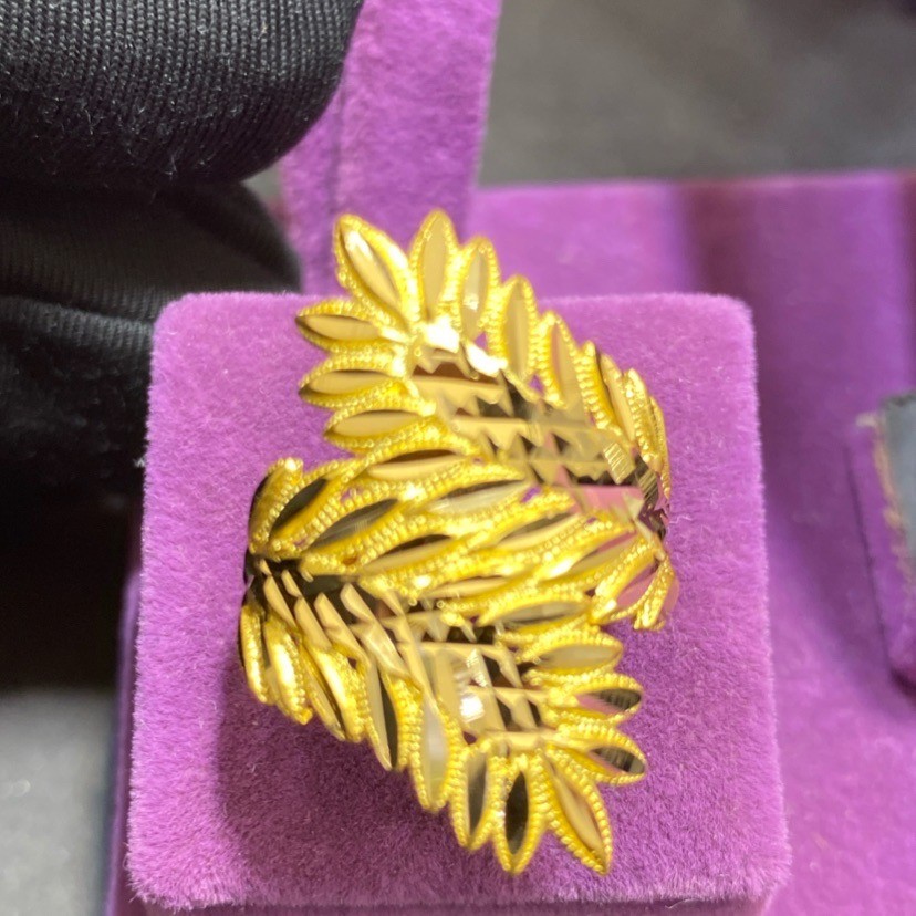 22 Ayar Altın Yüzük Başak Serisi 5.10gr 18 - Y01129