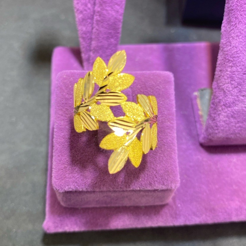 22 Ayar Altın Yüzük Başak Serisi 4.77gr 20 - Y01130