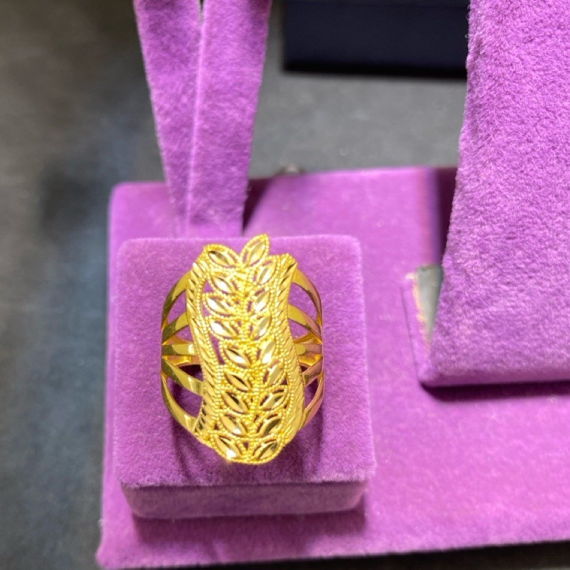 22 Ayar Altın Yüzük Başak Serisi 4.66gr 17 - Y01132