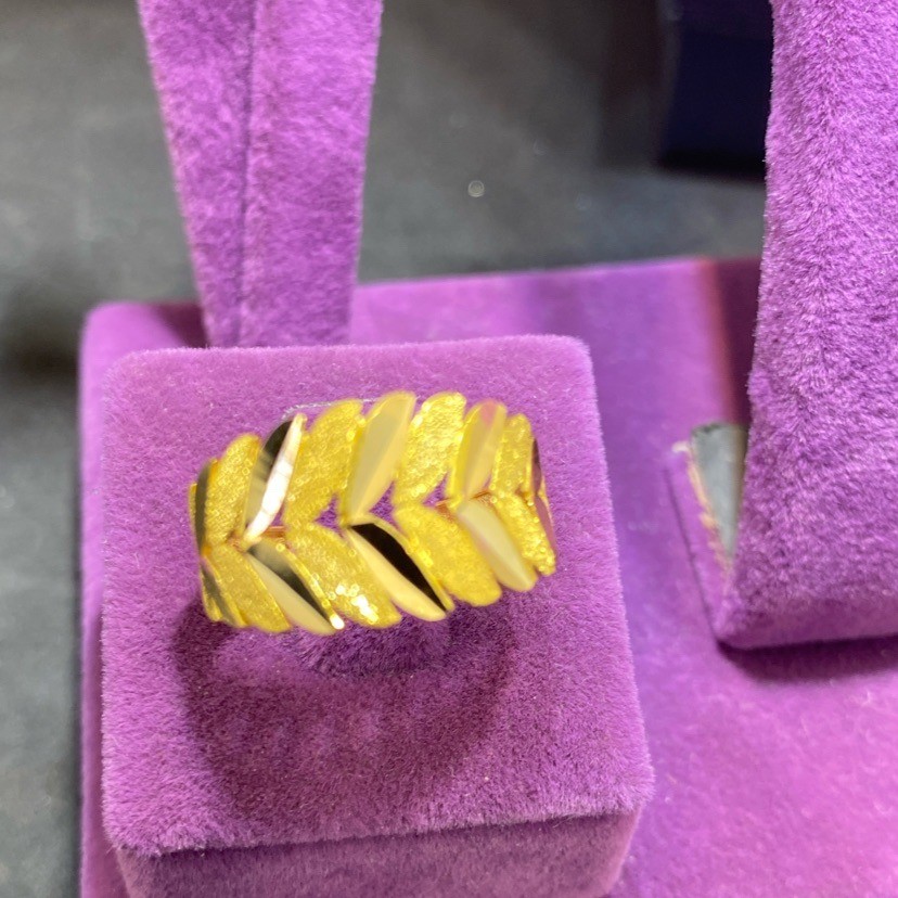 22 Ayar Altın Yüzük Başak Serisi 3.41gr 20 - Y01137