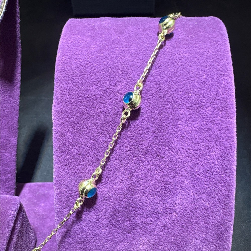 14 Ayar Altın Bileklik göz 3.86gr 20 CM - F00063