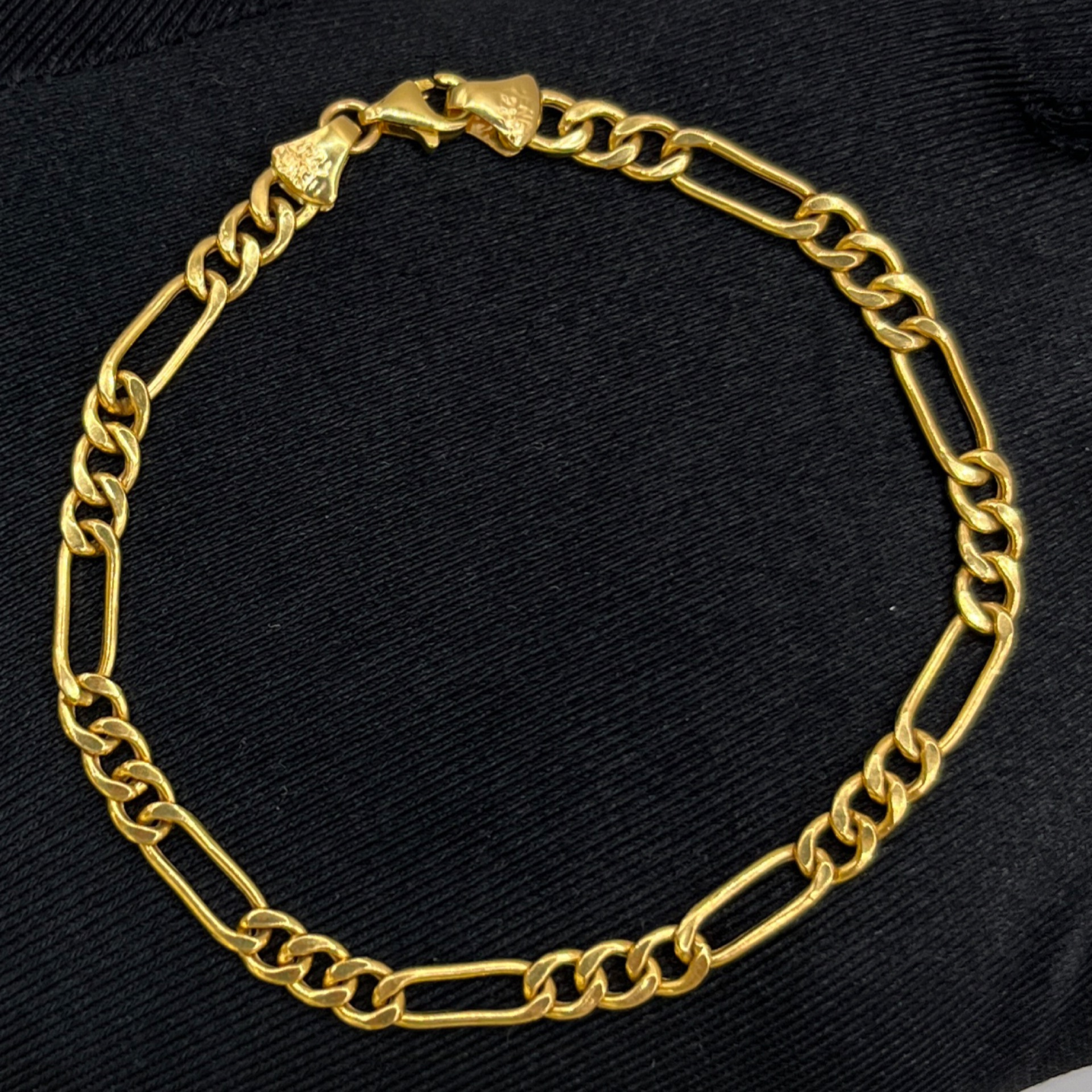 İtalyan Model Ataç Altın Bileklik 22 Ayar 3.37gr 19 CM - F00069 - Fotoğraf 4