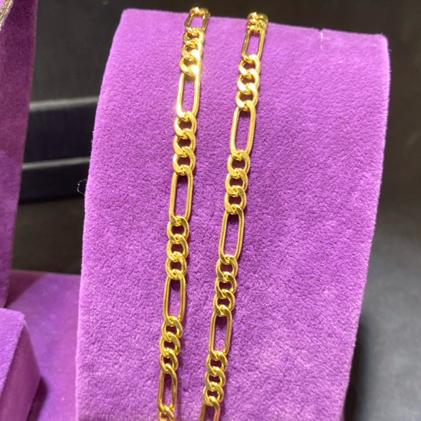 22 Ayar Altın Bileklik italyan model ataç 3.37gr 19 cm - F00069