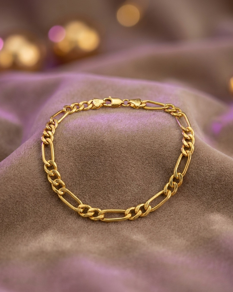 İtalyan Model Ataç Altın Bileklik 22 Ayar 3.37gr 19 CM - F00069
