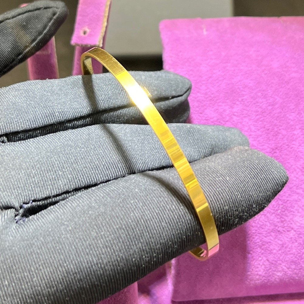 22 Ayar Altın Bilezik Kirpit Çöpü 10.03gr - BZ01405