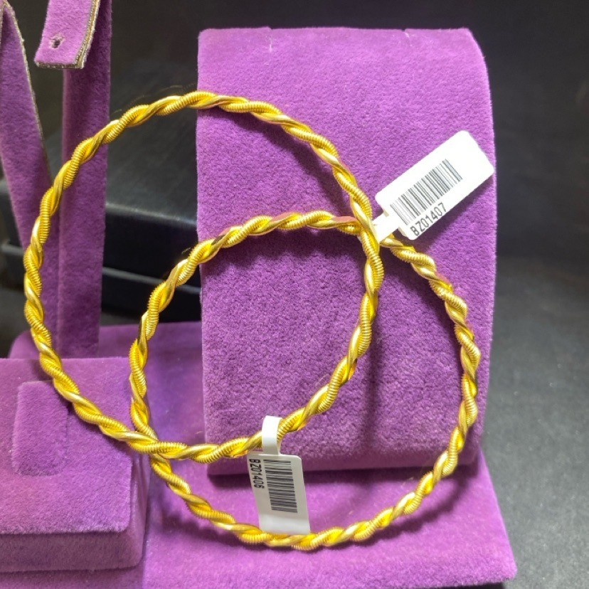 22 Ayar Altın Bilezik Kıvırcık 20.09gr - BZ01407