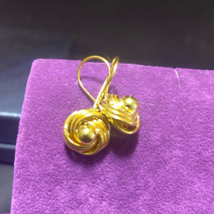 22 Ayar Altın Küpe anne küpesi 3.01gr - K01084