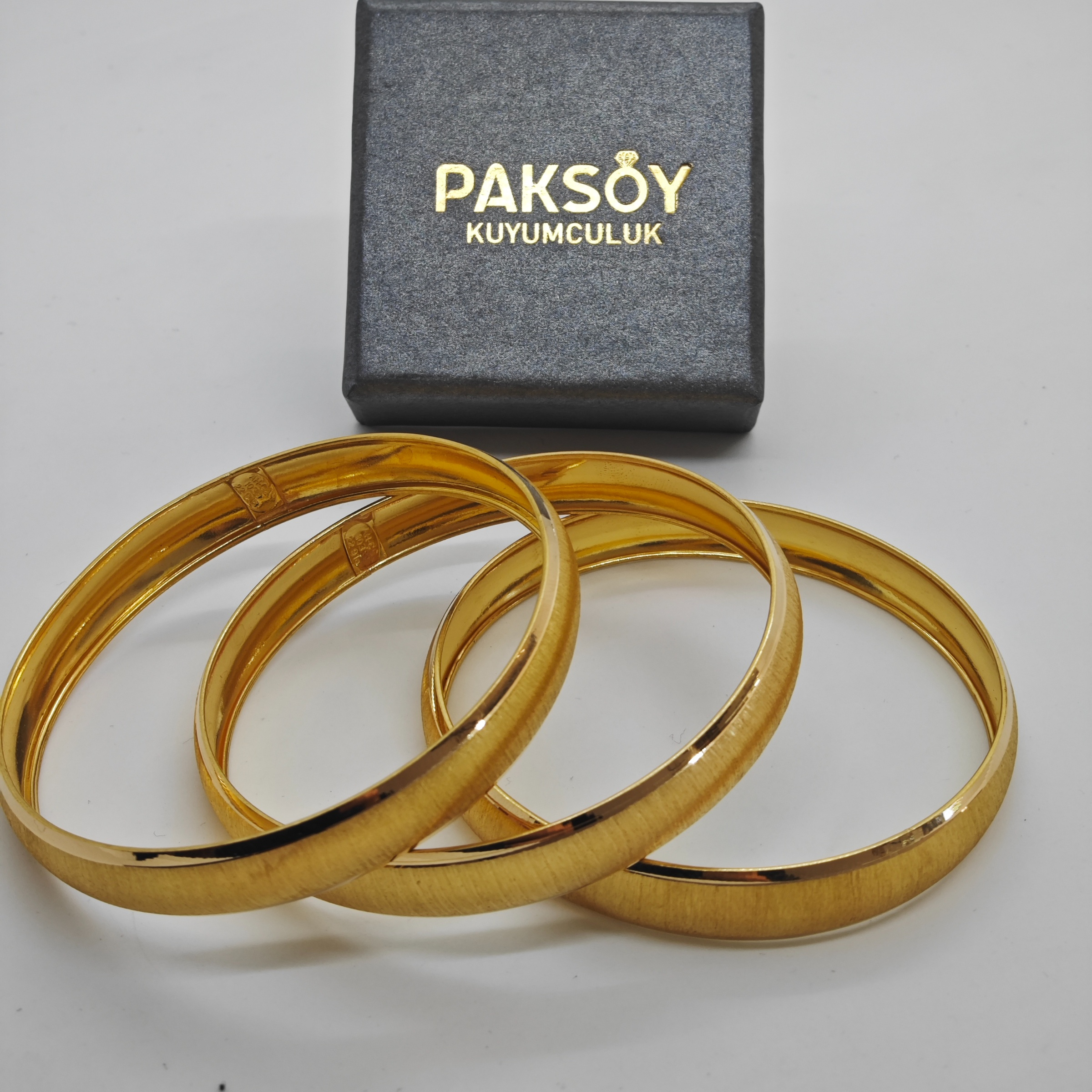 22 Ayar Altın Bilezik Kumlu Şarnel 12.13gr - BZ01414 ürün görseli