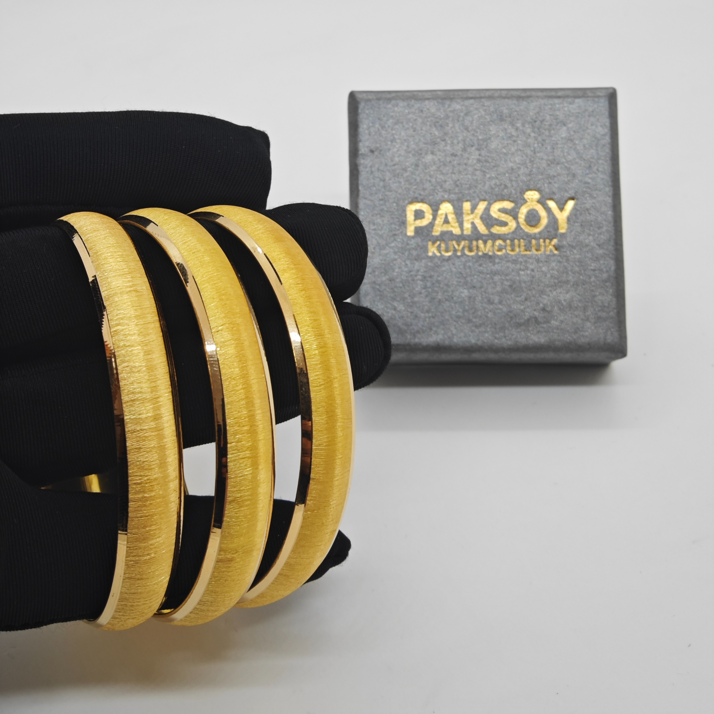 22 Ayar Altın Bilezik Kumlu Şarnel 12.13gr - BZ01414 ürün görseli