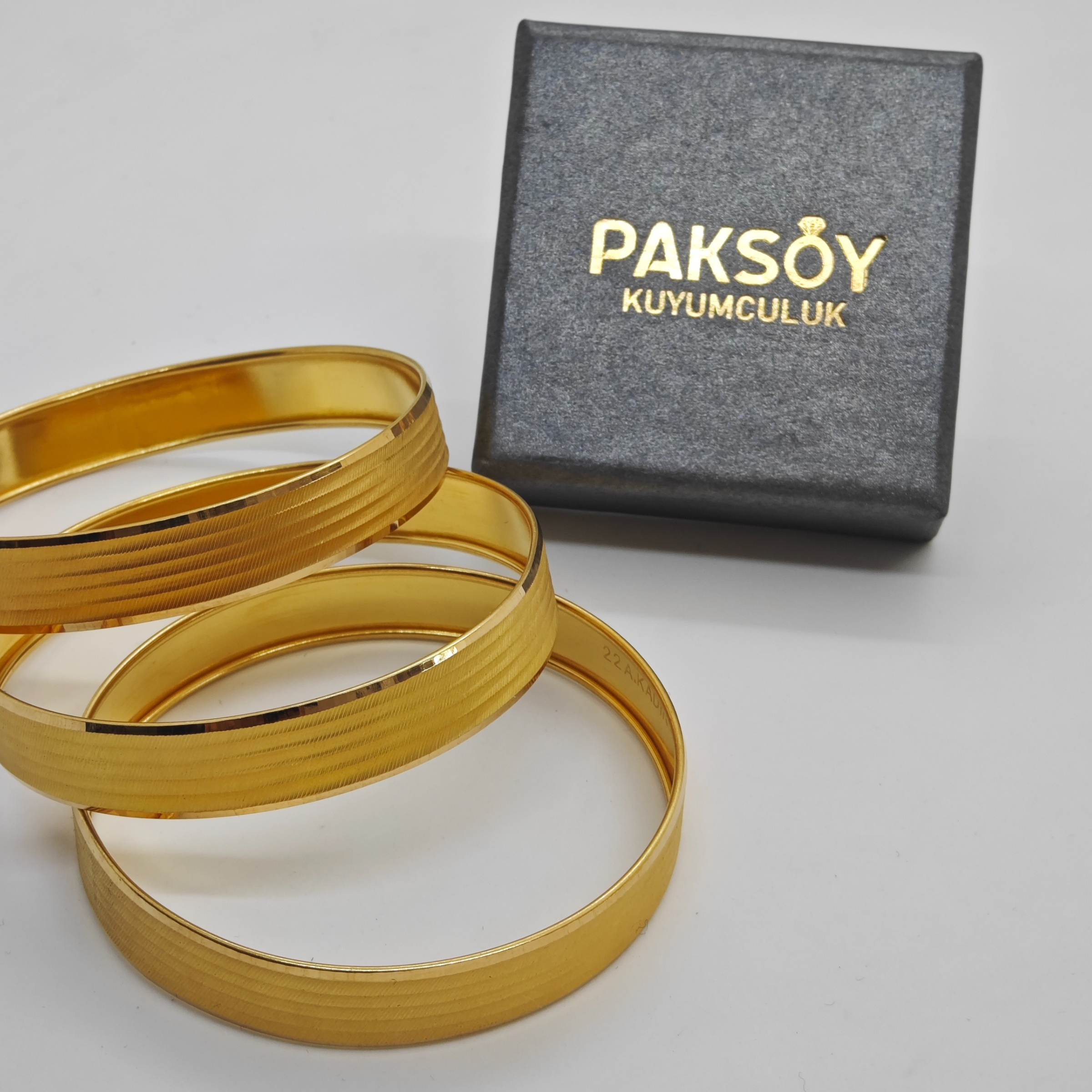 22 Ayar Altın Bilezik Kumlu Şarnel 12.05gr - BZ01415 ürün görseli