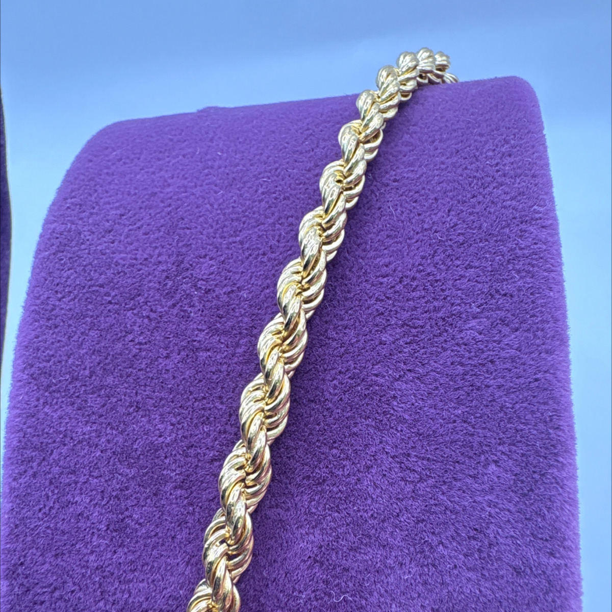 22 Ayar Altın Bileklik halat bi̇lekli̇k 5.49gr 18.5 CM - F00075