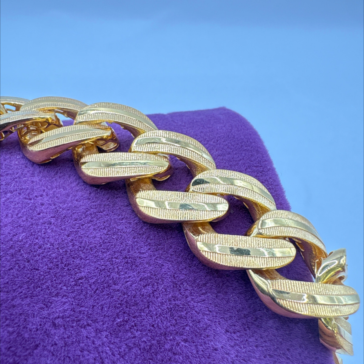 22 Ayar Altın Bileklik gurmet 31.82gr 19 CM - F00094 - Fotoğraf 2