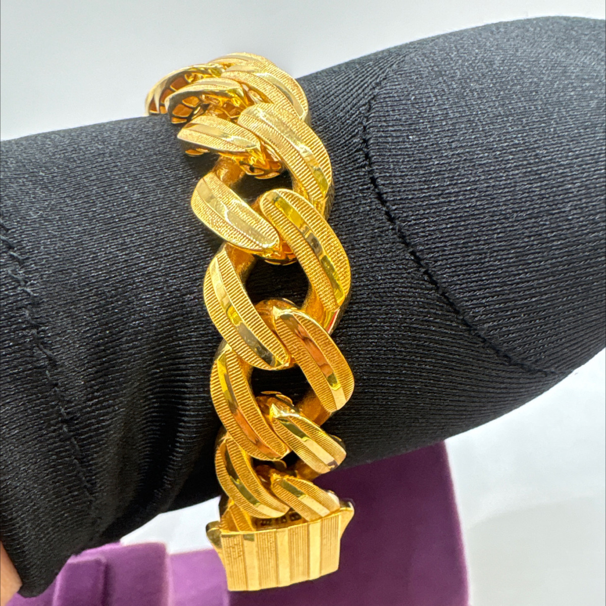 22 Ayar Altın Bileklik gurmet 31.82gr 19 CM - F00094 - Fotoğraf 3