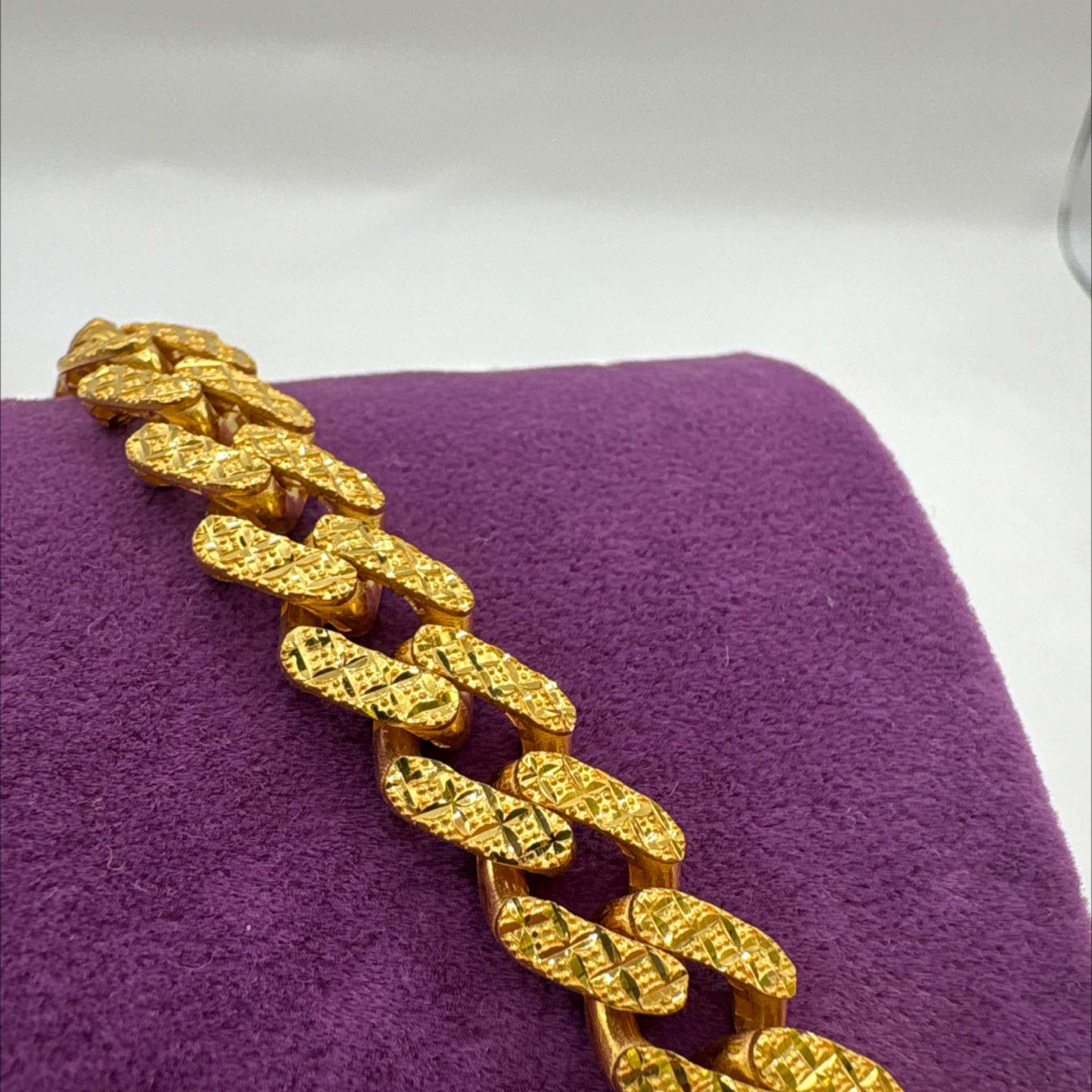22 Ayar Altın Bileklik gurmet 23.49gr 20 CM - F00095 - Fotoğraf 2