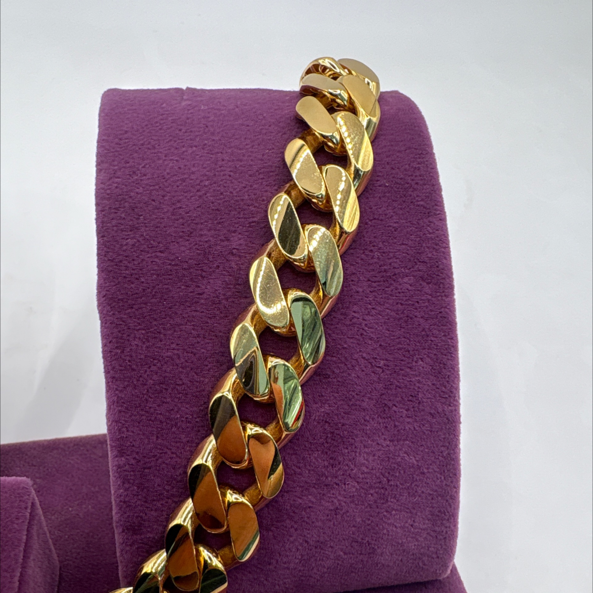22 Ayar Altın Bileklik gurmet 25.42gr 20 CM - F00096 - Fotoğraf 1