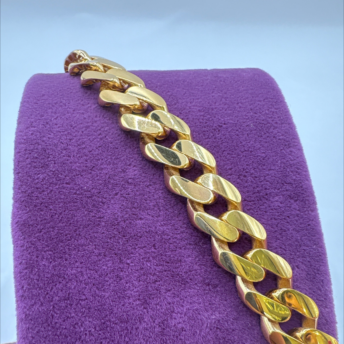 22 Ayar Altın Bileklik gurmet 18.23gr 20 CM - F00098