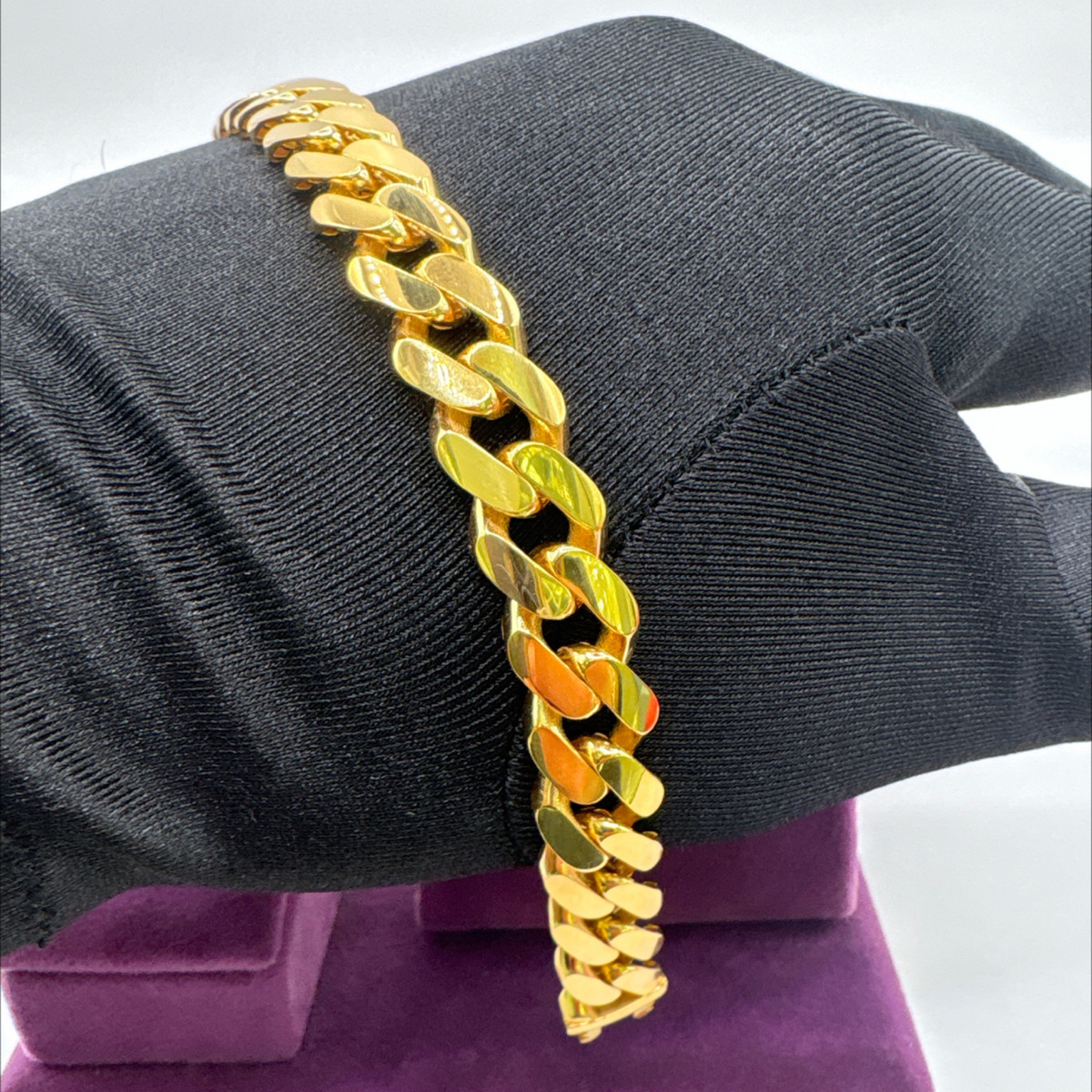 22 Ayar Altın Bileklik gurmet 18.23gr 20 CM - F00098 - Fotoğraf 3
