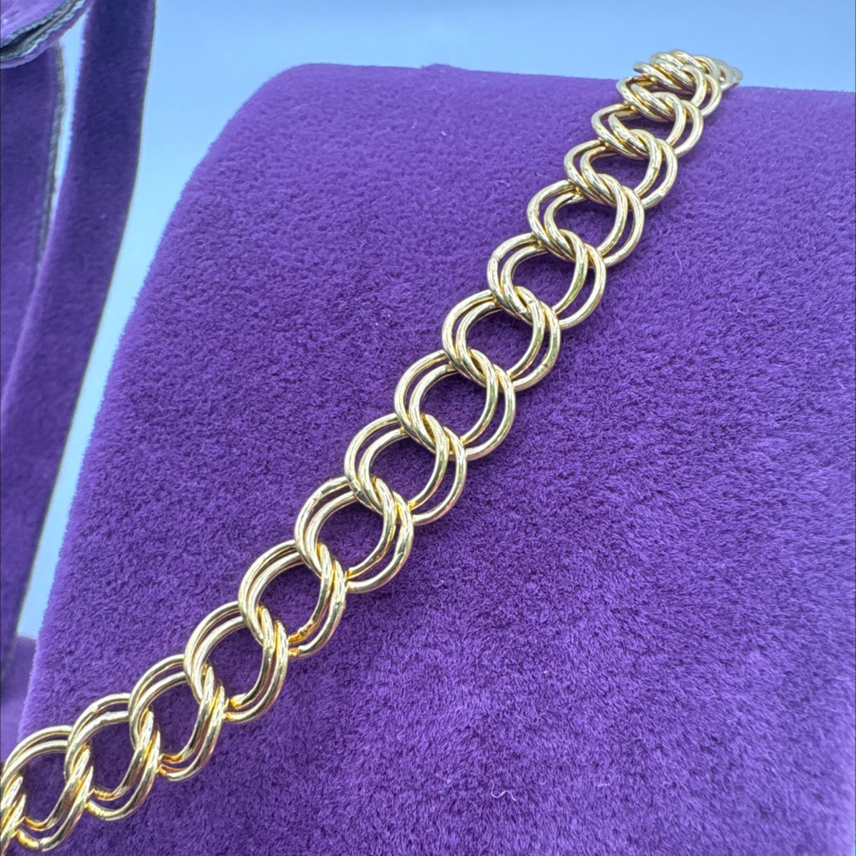 22 Ayar Altın Bileklik samanyolu 4.29gr 19 CM - F00102 - Fotoğraf 2