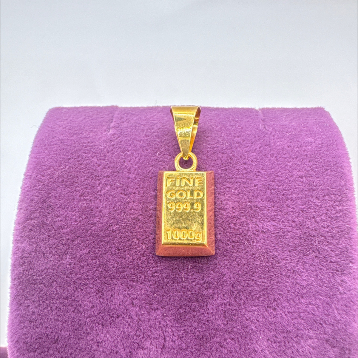 22 Ayar Altın Kolye Külçe 2.18gr - Z00130