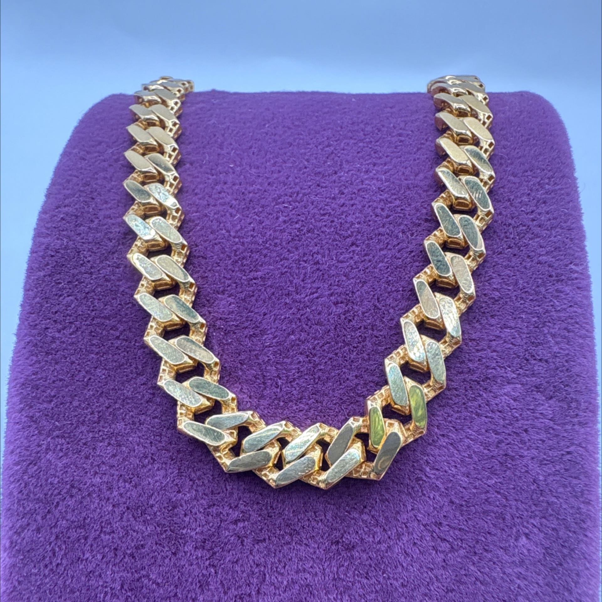 22 Ayar Altın Bileklik gurmet 8.69gr 17 CM - F00104 - Fotoğraf 2