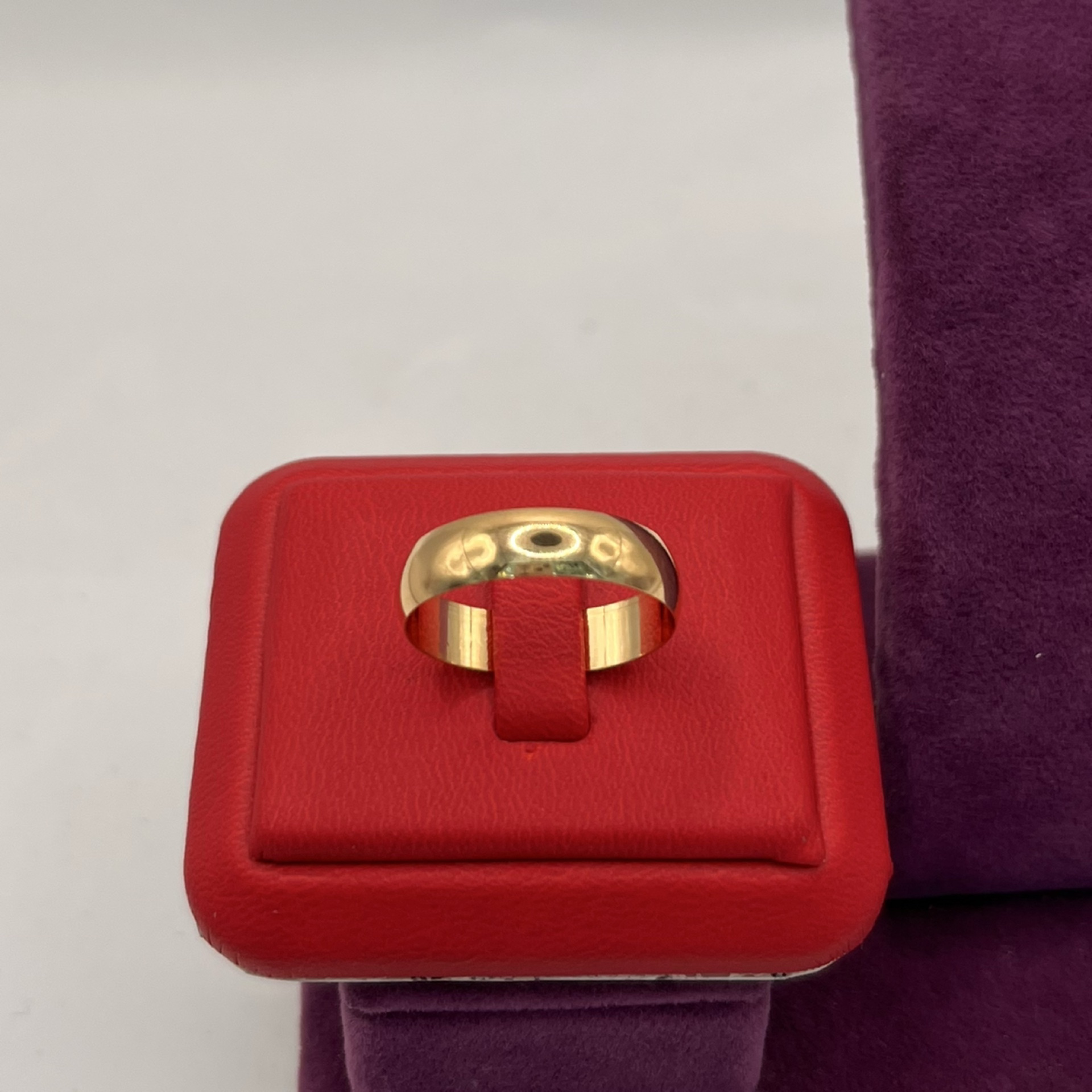 22 Ayar Altın Yüzük Alyans 3.70gr 23 Numara - Y01171 - Fotoğraf 1