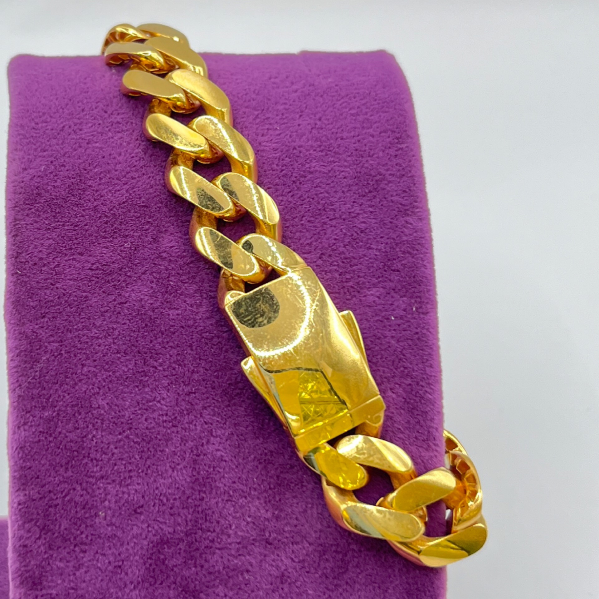 Gurmet Altın Bileklik 22 Ayar 21.11gr 19 CM - F00112 - Fotoğraf 5