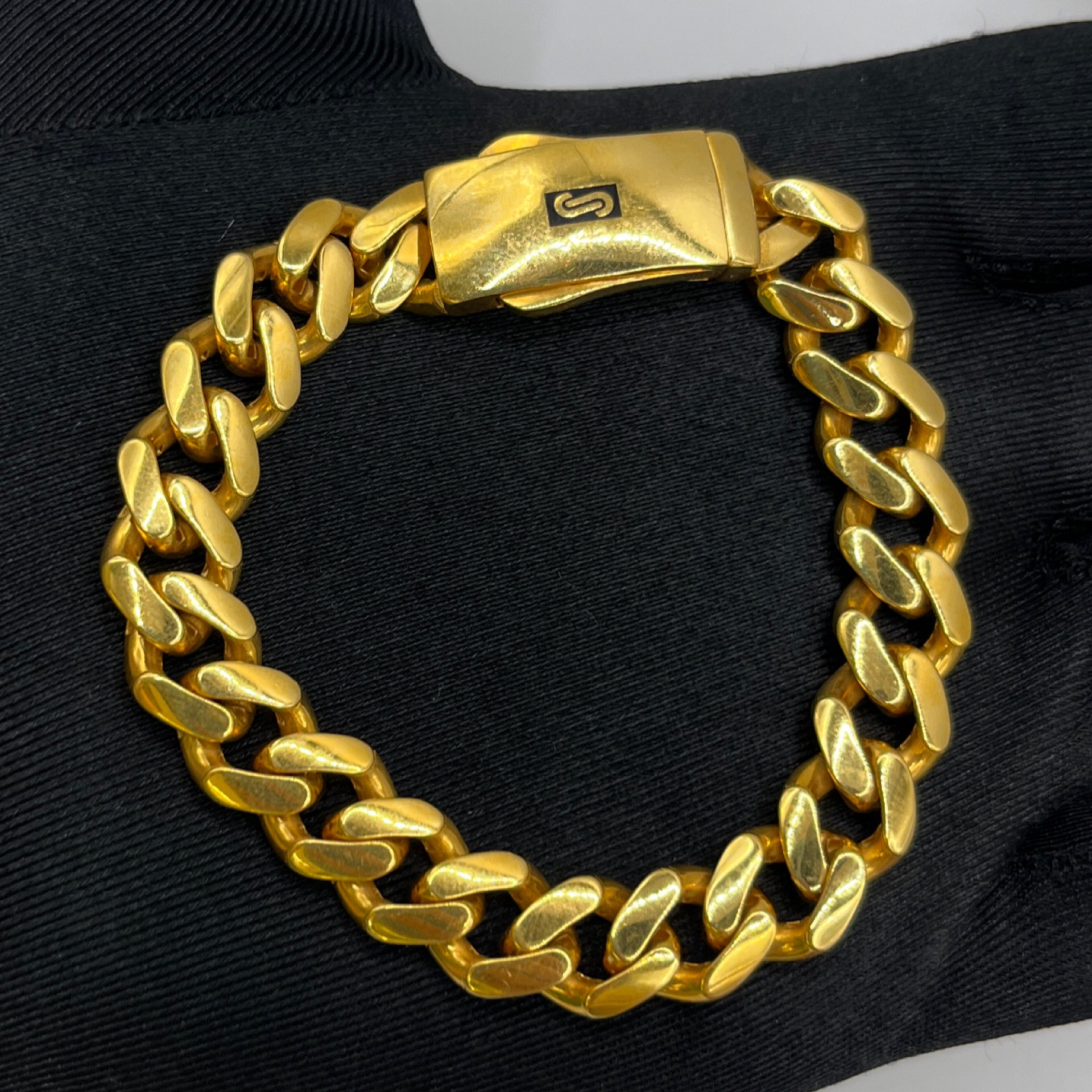 Gurmet Altın Bileklik 22 Ayar 26.36gr 19 CM - F00114 - Fotoğraf 4