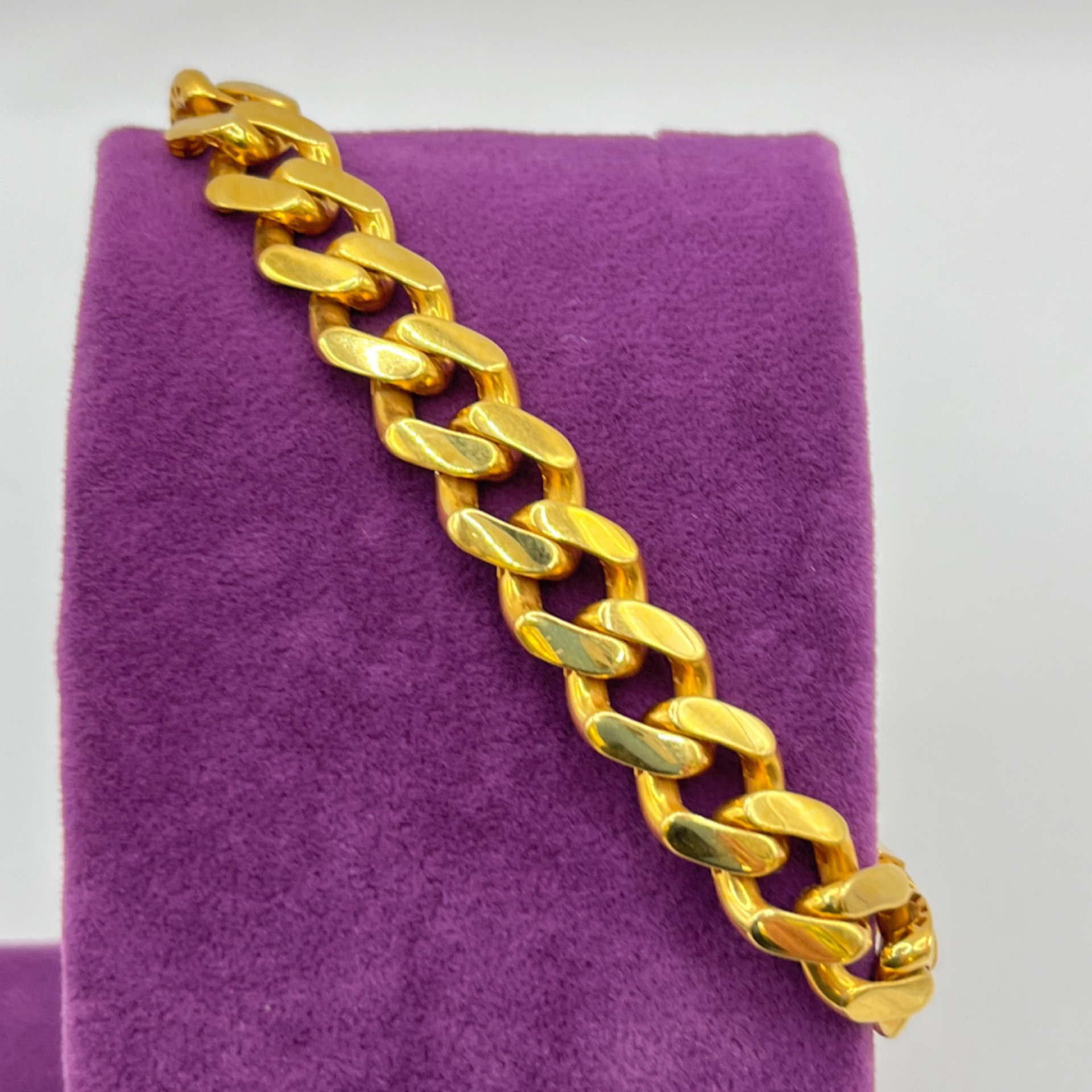 Gurmet Altın Bileklik 22 Ayar 26.36gr 19 CM - F00114 - Fotoğraf 5