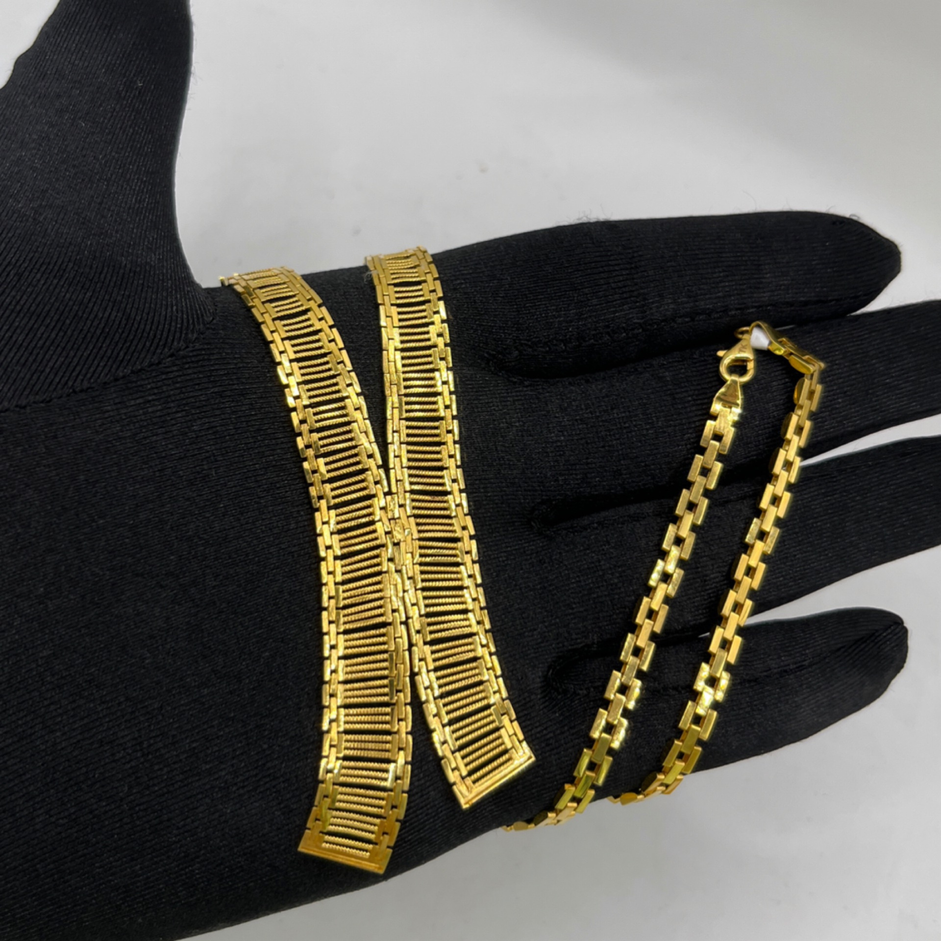22 Ayar Altın Set Gerdanlık 30.67gr Kadın - SE00035 - Fotoğraf 4