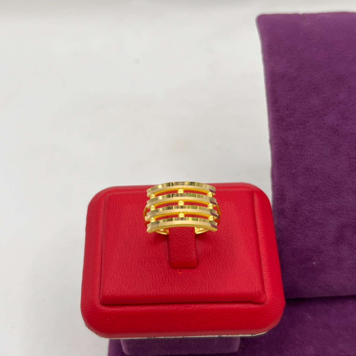 22 Ayar Altın Yüzük Kaburga 3.41gr - Y01195
