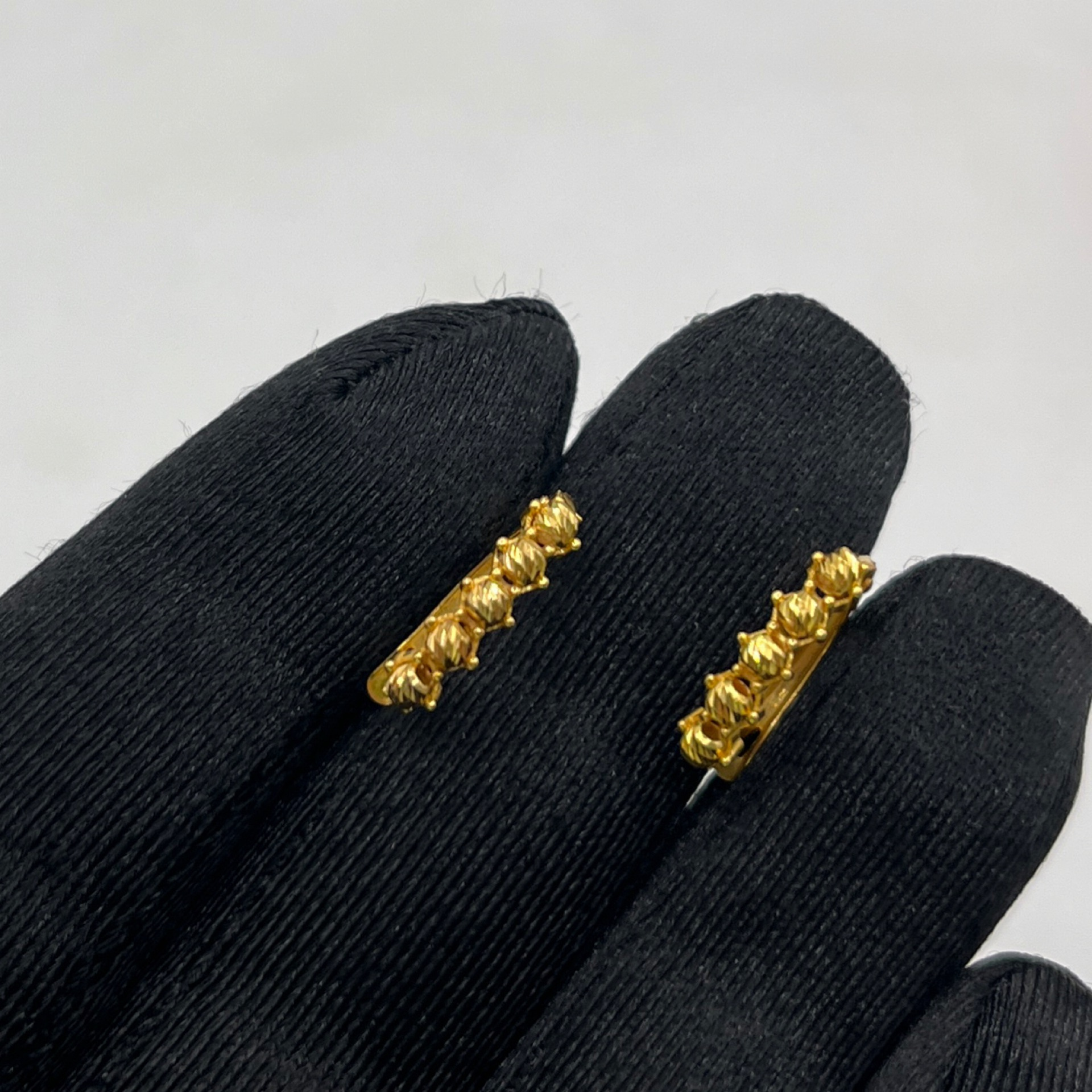 22 Ayar Altın Küpe Dorika 2.51gr - K01139 - Fotoğraf 4