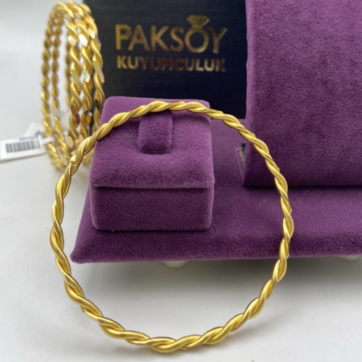 22 Ayar Altın Bilezik Kıvırcık 20.10gr - BZ01469