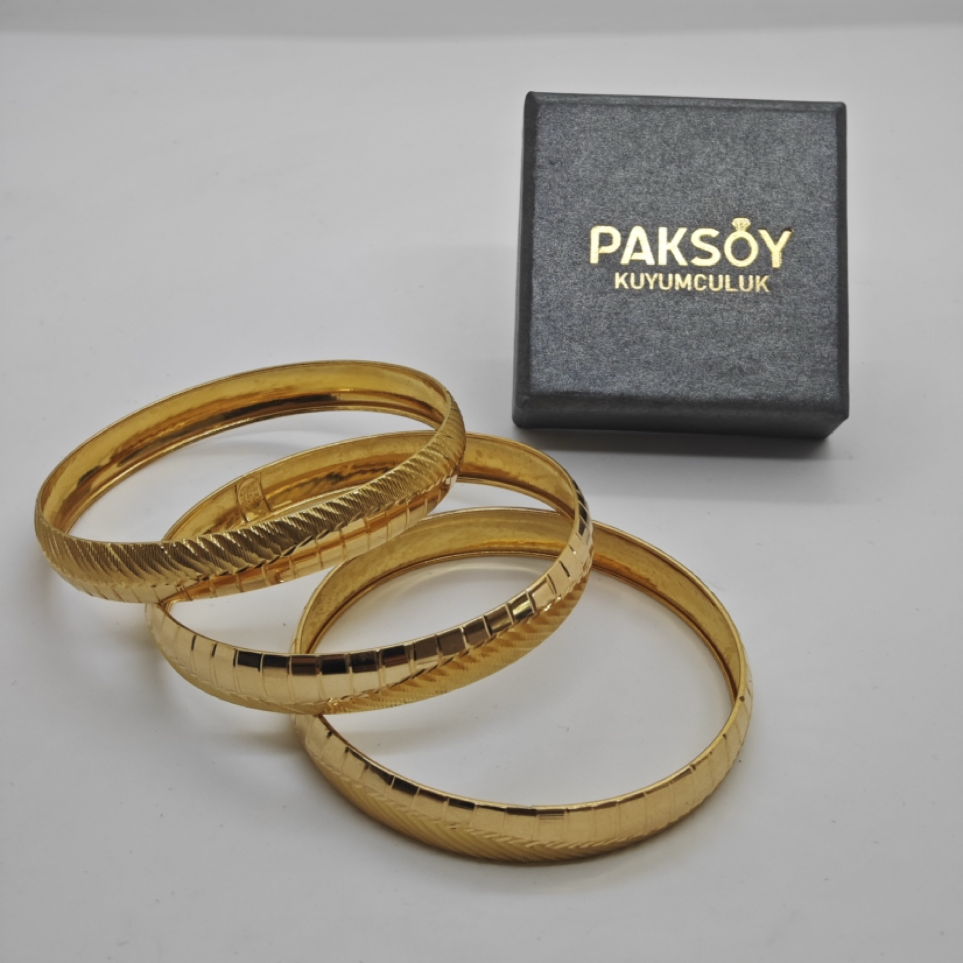 22 Ayar Altın Bilezik Hasır 6.72gr - BZ01486 - Fotoğraf 4