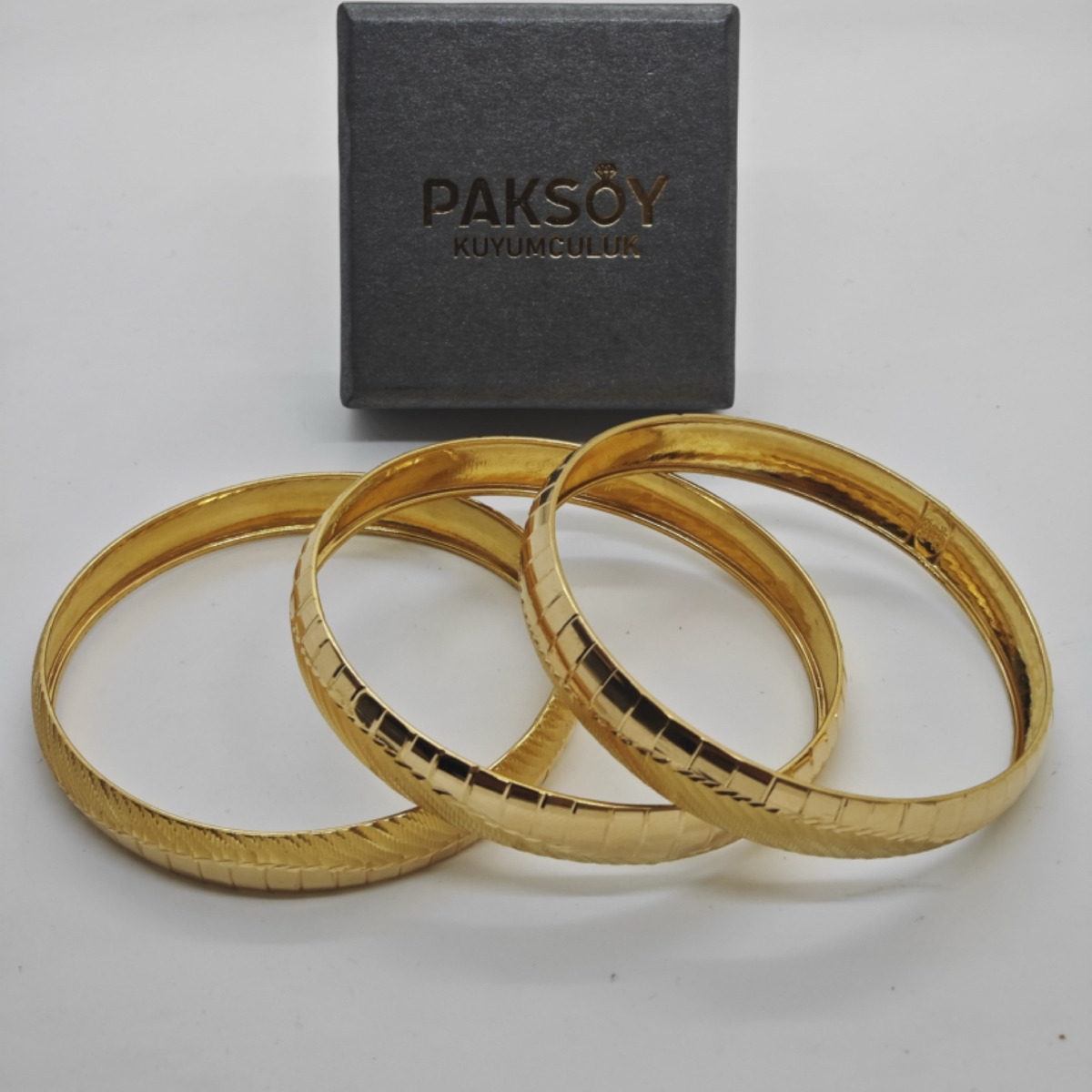 22 Ayar Altın Bilezik Hasır 7.18gr - BZ01488 - Fotoğraf 5