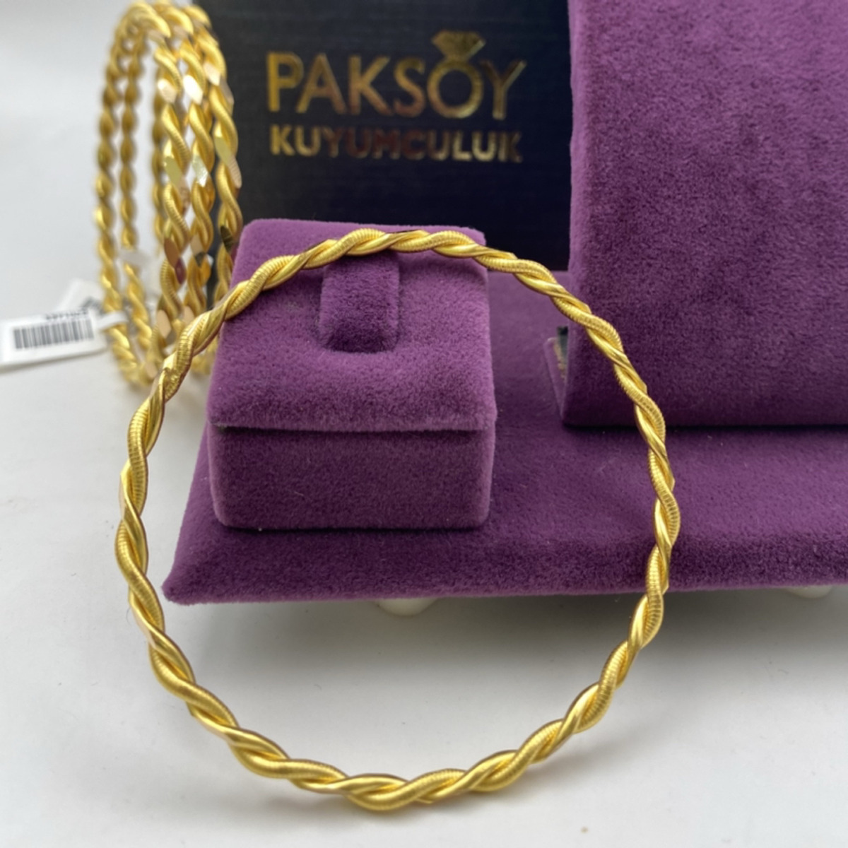 22 Ayar Altın Bilezik Kıvırcık 9.97gr - BZ01508