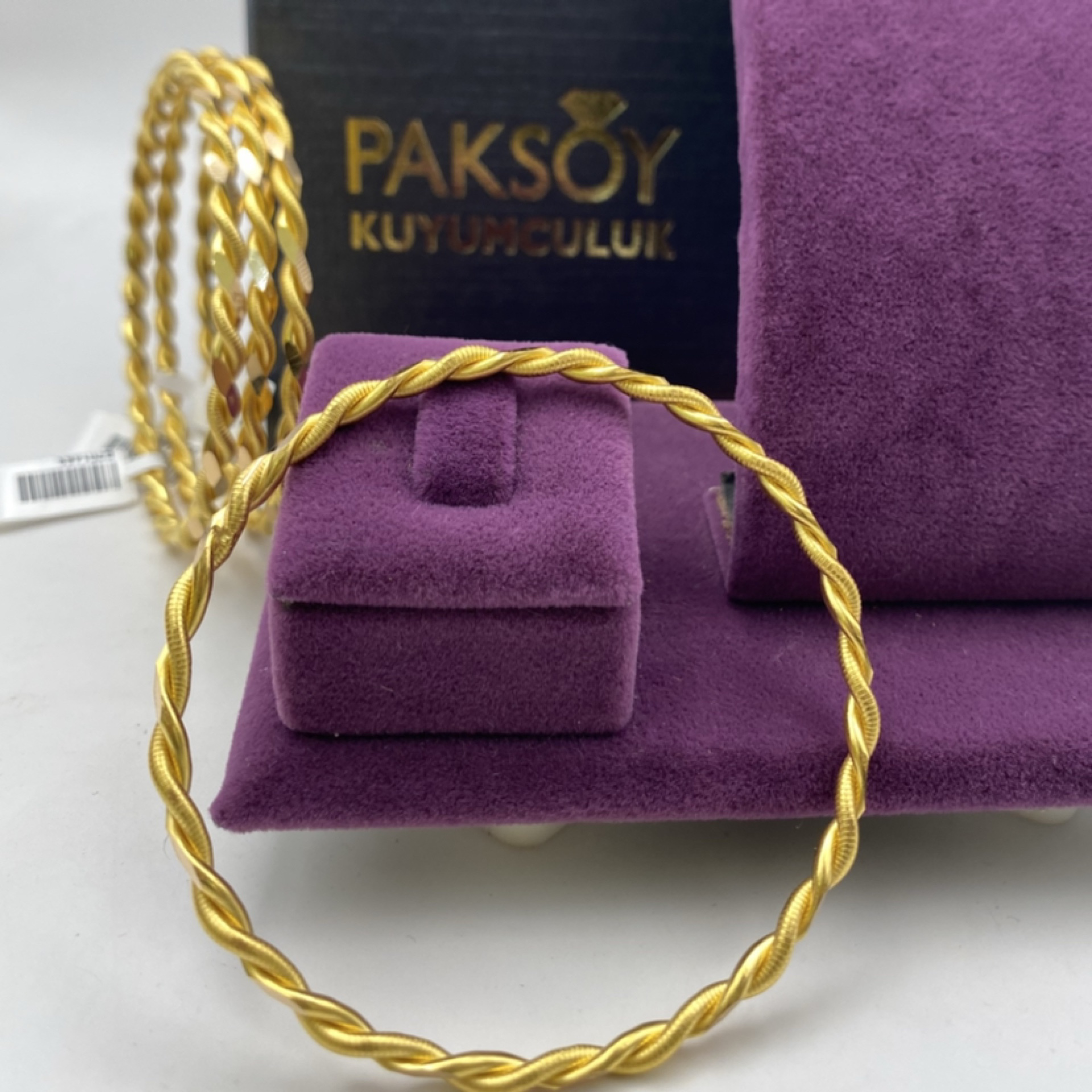 22 Ayar Altın Bilezik Kıvırcık 12.63gr - BZ01511 - Fotoğraf 1