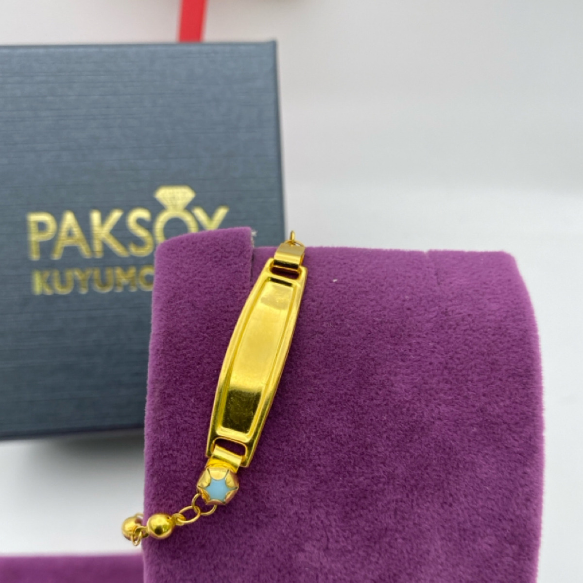 22 Ayar Altın Çocuk Bilekliği Tohumlu 2.44gr - F00131